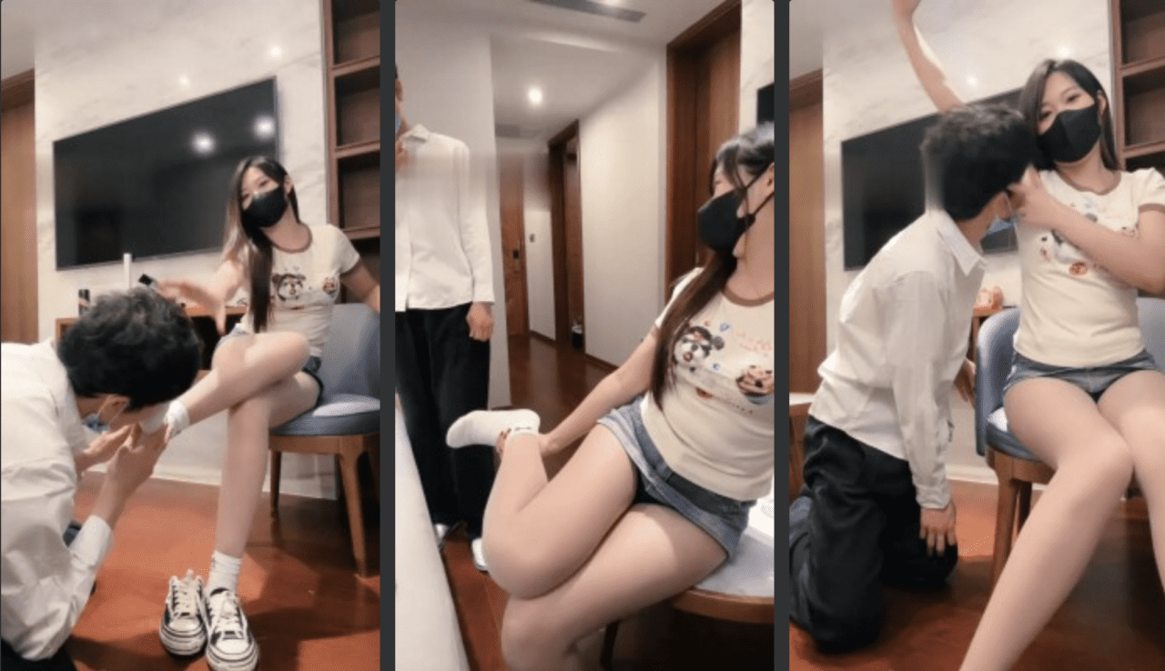 若依 | 原味白袜气味羞辱/闻腋下