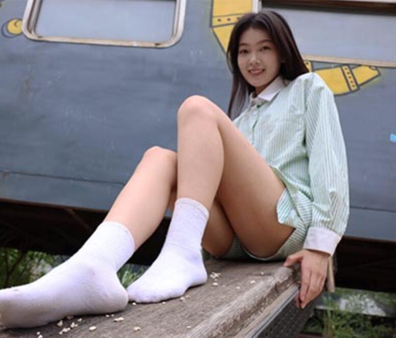 IMZSOCK爱美足 | 香菜的帆布鞋白棉袜