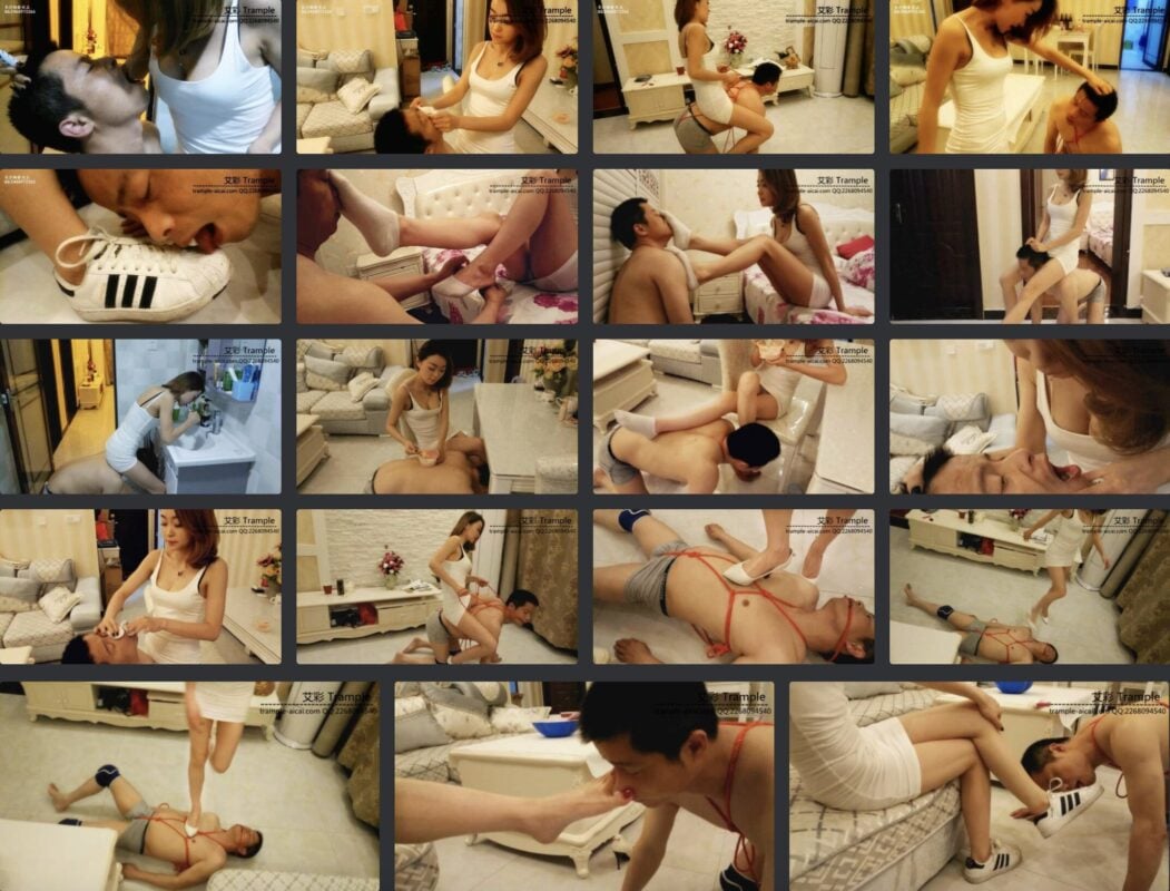 湘香女王 | 圈养奴一整天的卑微命运-视频截图