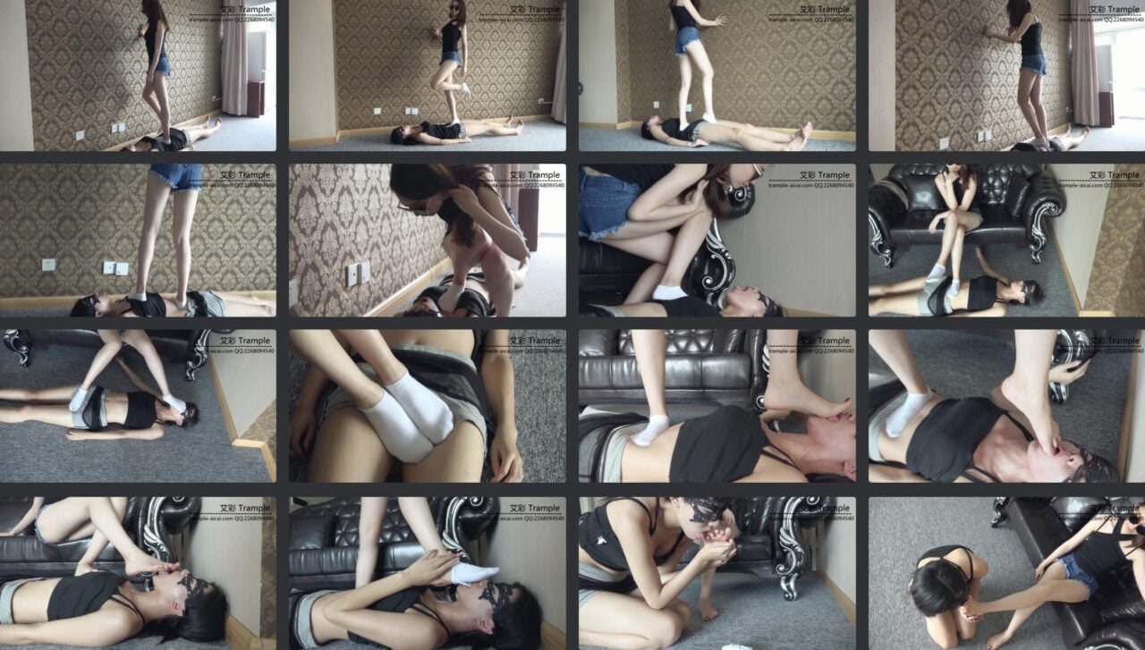 小妮女女 | 女S白袜裸足TJ女M-视频截图