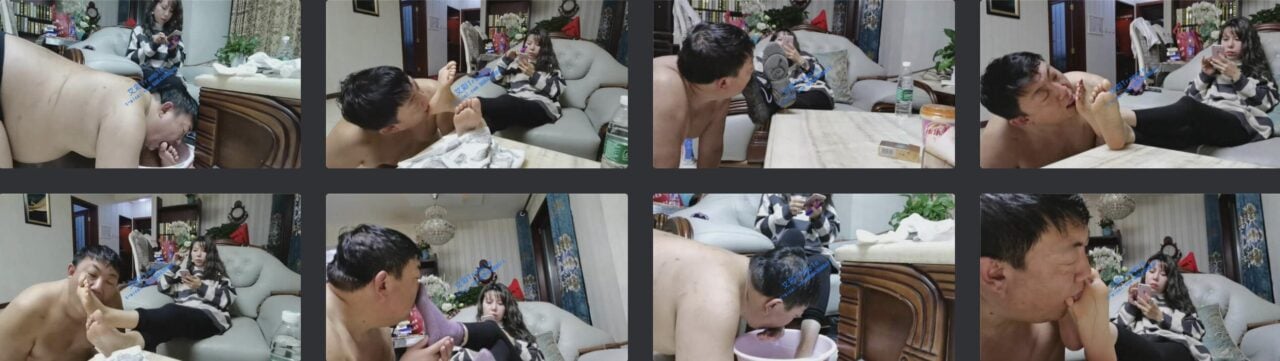 冷天使 | 家奴的日常伺候-视频截图