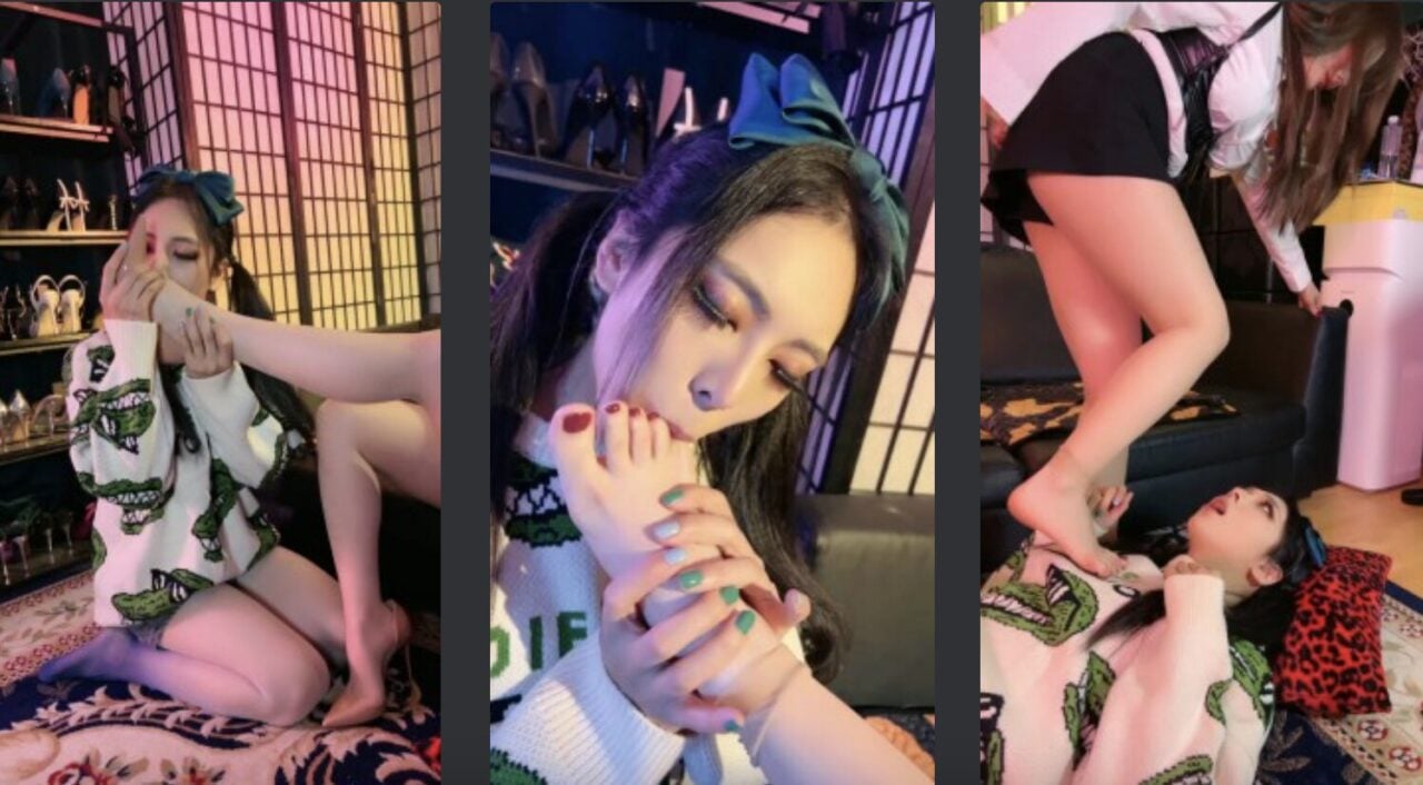 三三 | 开发超美超骚闺蜜做脚下奴