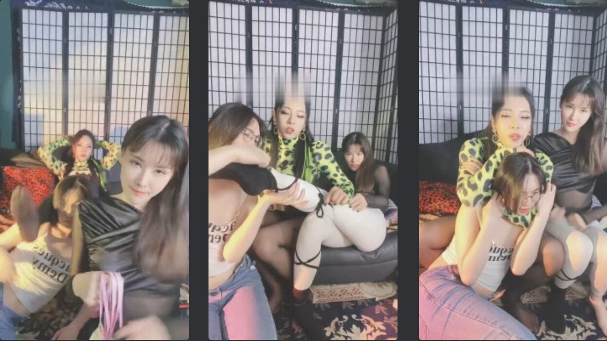 Song Zi S | Gemini team lesbian foot fetish circle training full version