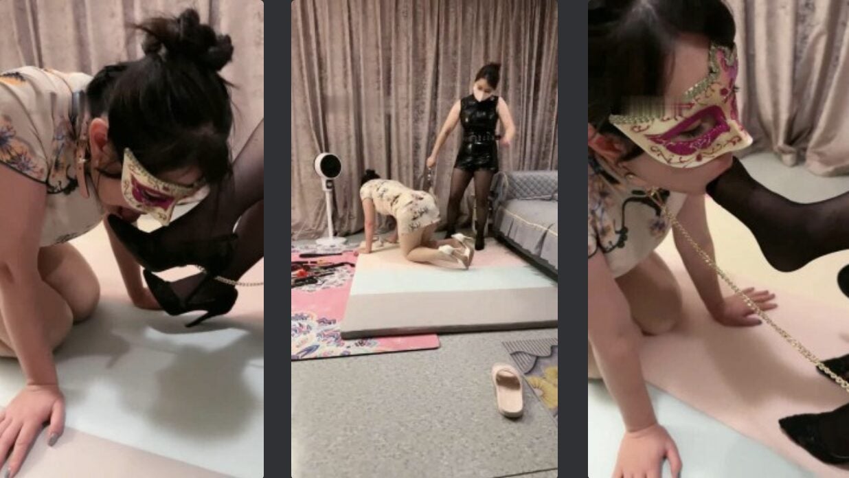 北京嘟嘟 | 训化新女M骑马/超狠sp/清理各种鞋