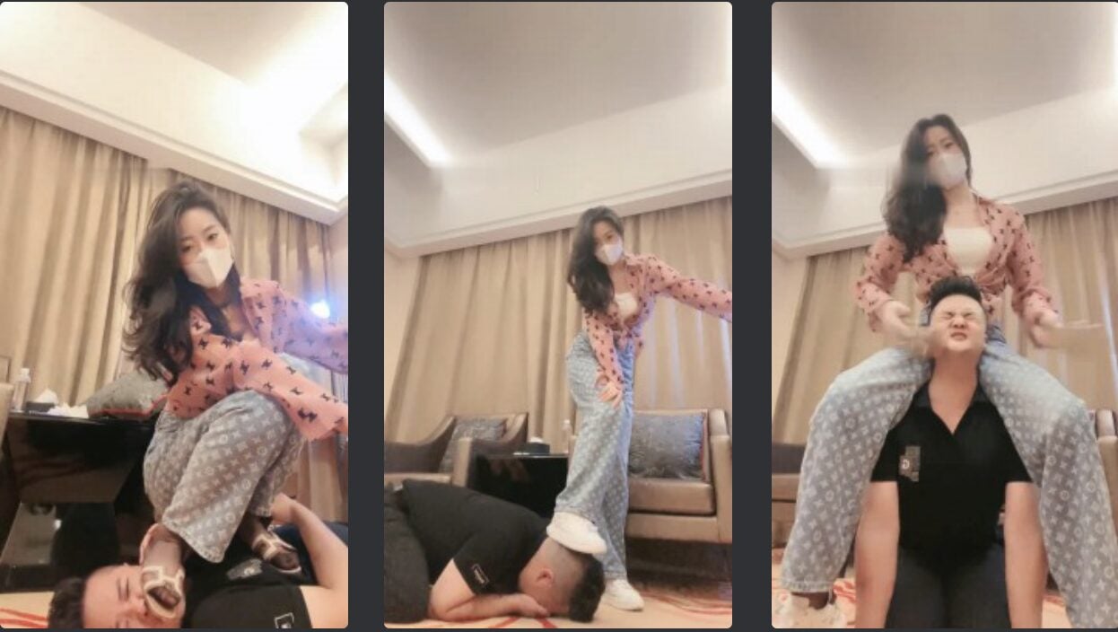 禾未 | 发泄沙包之暴揍/拖鞋底抽耳光/踩踏钻胯