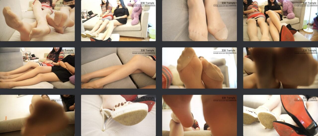 艾丝Studio | 歆玥s洛芸s恋足羞辱第一视角-视频截图