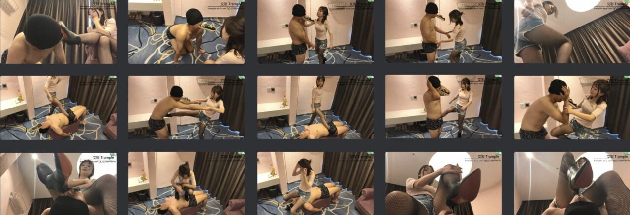 湘香女王 | 皮靴网袜强迫调教-视频截图