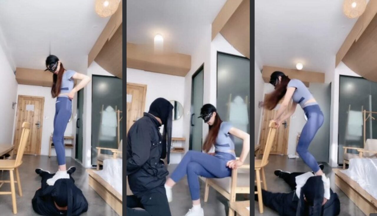 苏州婉儿 | 小白鞋白袜踩/提档/耳光