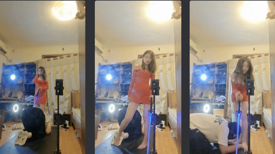 诗琪 | 陪酒女郎裸足美腿诱惑虐