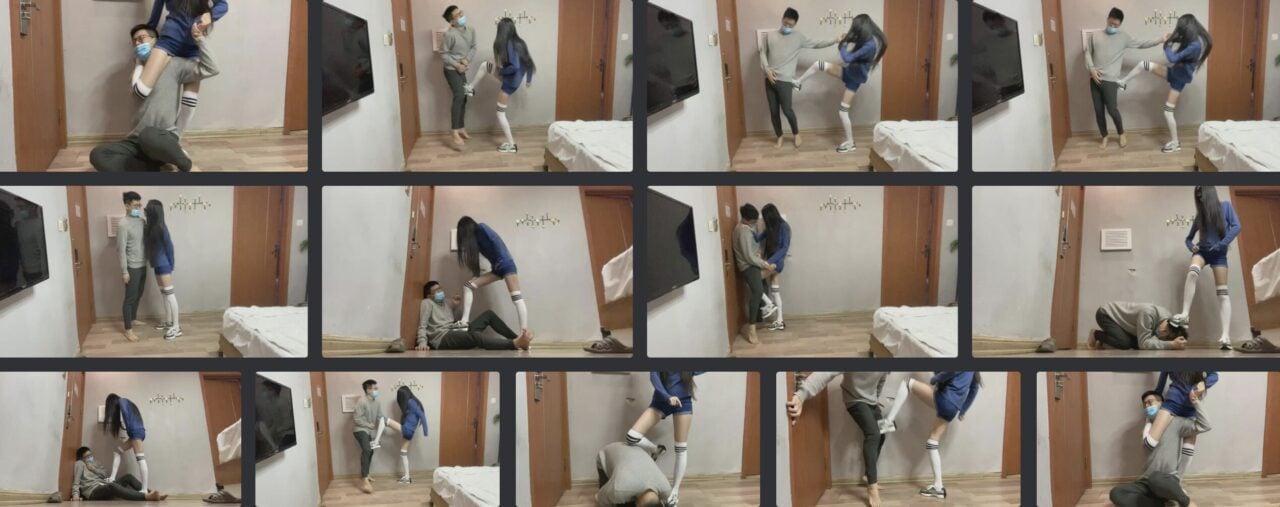 诗蔓 | 活力美女房主超狠踢裆小男生-视频截图