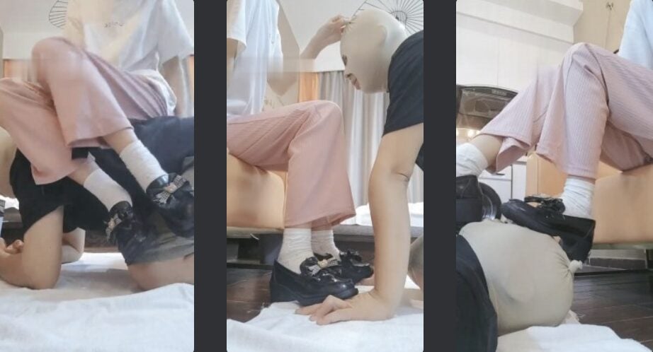 羌爷 | 学生S皮鞋白袜羞辱
