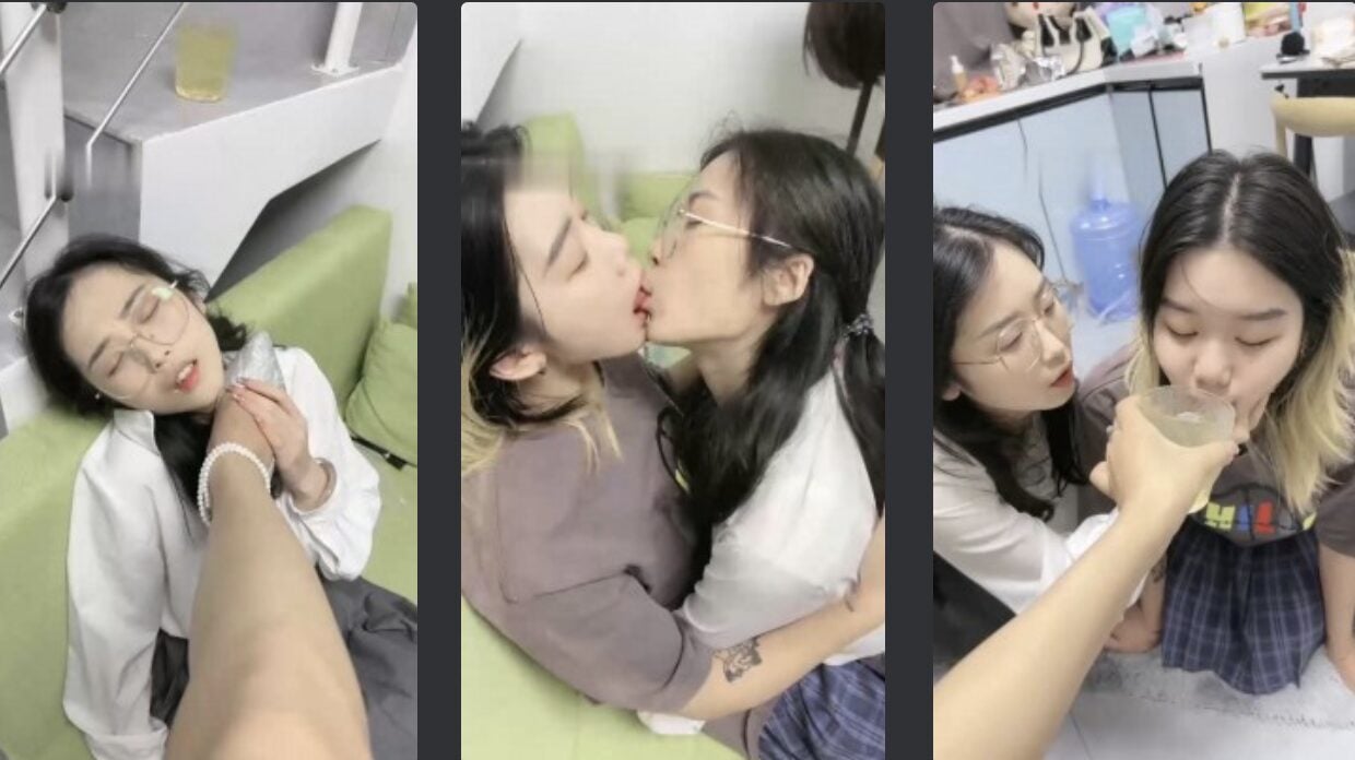 Chengbao | Sisters abuse each other: stuffing mouths with white socks/feeding holy water/licking dirty shoes/riding horses/slapping