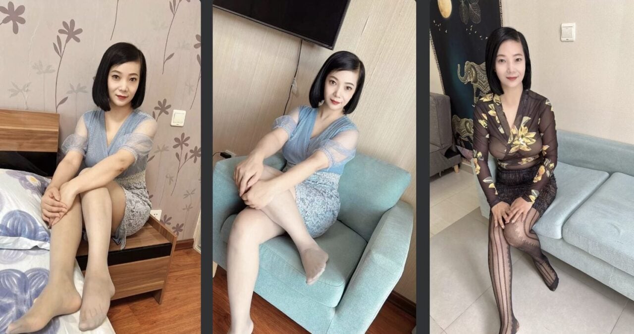 芬姐 | 快手极品丝袜熟女 4V-视频截图