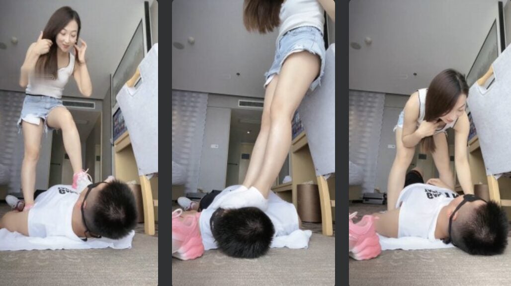 Meier | Sports shoes, white cotton socks, full body weight trampling