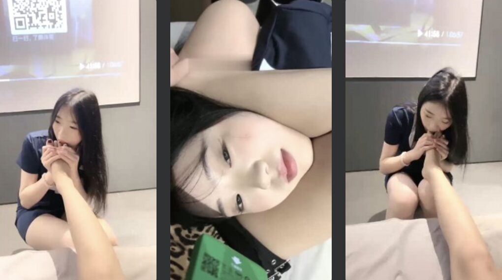 成宝 | 18歳の美しい技術者の屈服：少女の足はねじれ、窒息した