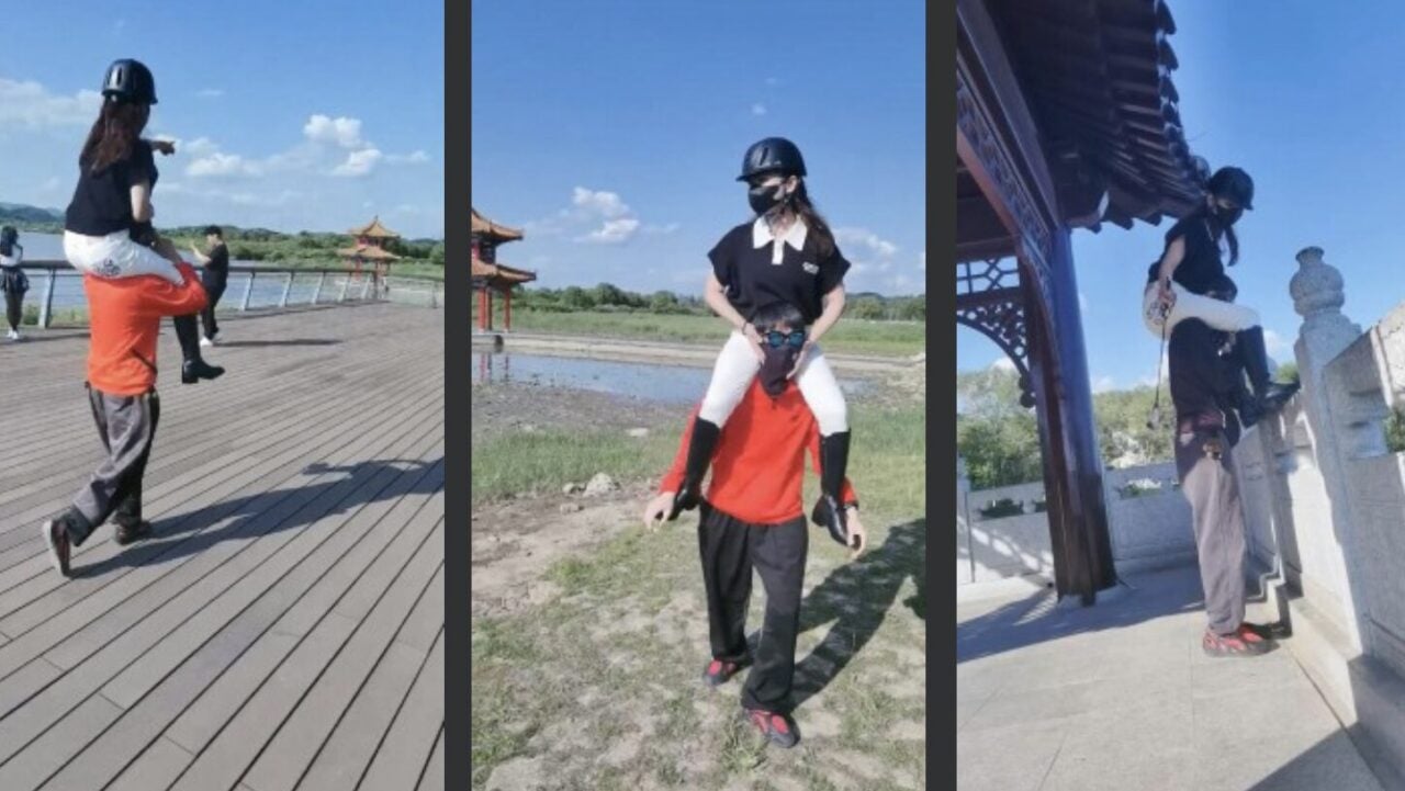 魔鬼天使 | 风景区骑马爬坡挑战极限 完整版