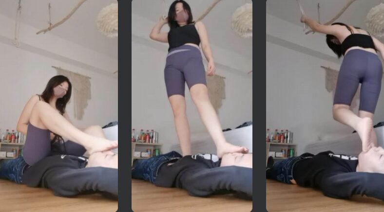 奶御 | 吊绑小奶狗/踢虐裆/全体重踩踏/深喉