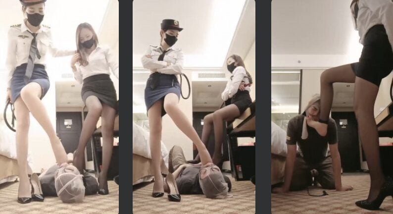 多多 | 双S强迫狗舔多双脏鞋/深喉 双视角版