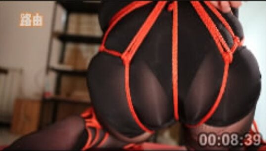 Route Original | Fairy Sitting Fixed Body Beauty Tortoise Shell Tie Super Tight Cock Rope