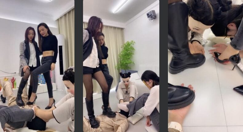 术术 | 城市表姐和农村表妹双人调教