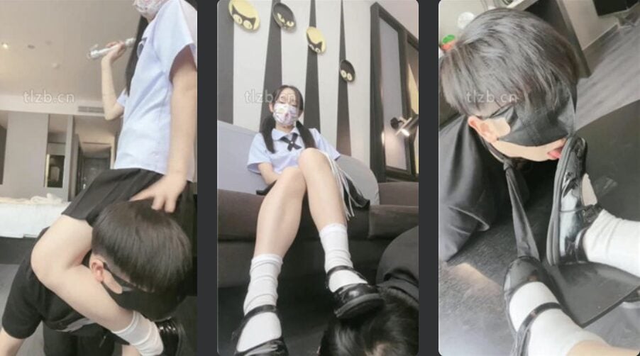 子衿 | JK学院风皮鞋白袜辱哥哥