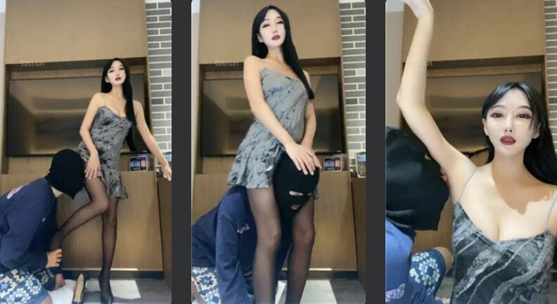 千条姐 | 长腿黑丝高跟诱惑/插嘴/闻腋下