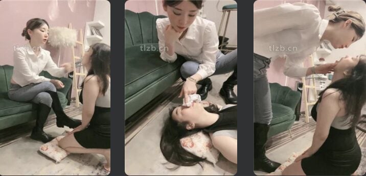 领主老大 | 女奴调教视频之口水耳光盛宴