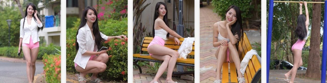 一始街拍作品 | 薄凉的时光之平底凉鞋美脚-视频截图