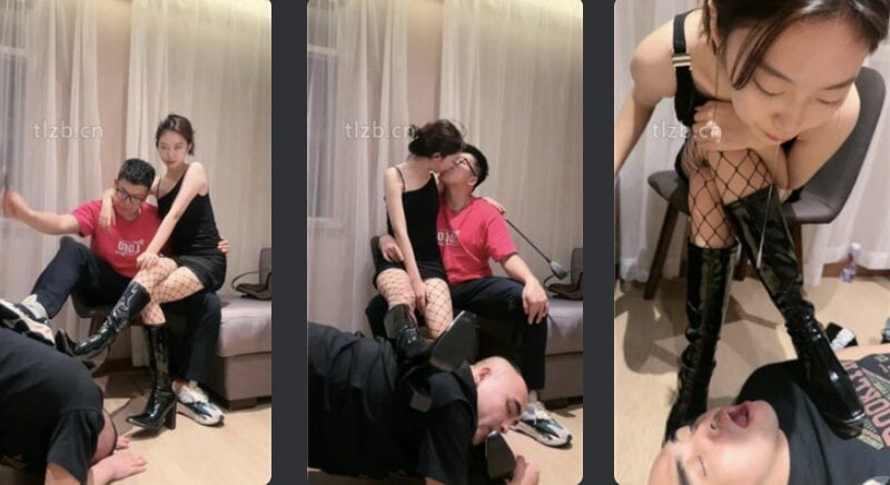 ジェン | 夫婦の主人が寝取られ男を奴隷にさせる