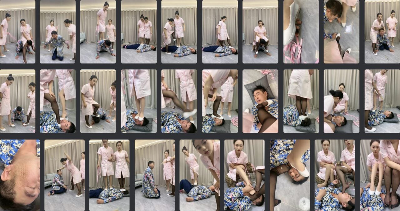伊诺 | 两位护士小姐姐特殊治疗病人-视频截图