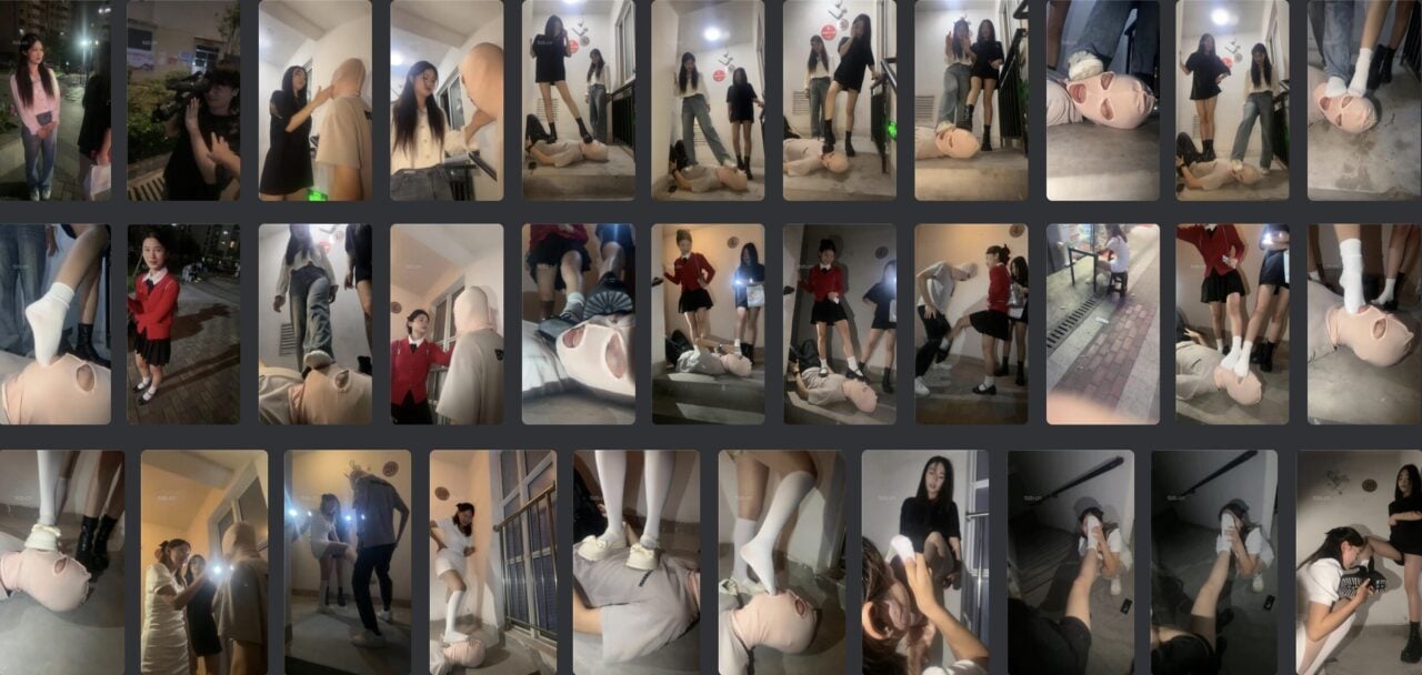 狗哥 | 户外开发素人天花板之白袜爱好者天堂-视频截图