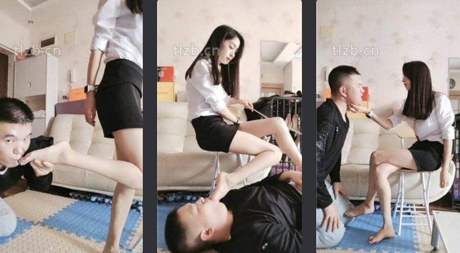 重庆男神 | 最美金融白领虐狗之超诱惑刑虐