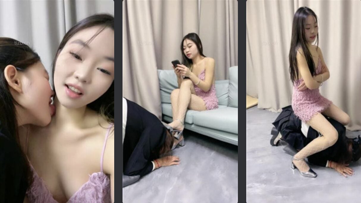 cc.s | 女女调教之羞涩舔网袜高跟美腿