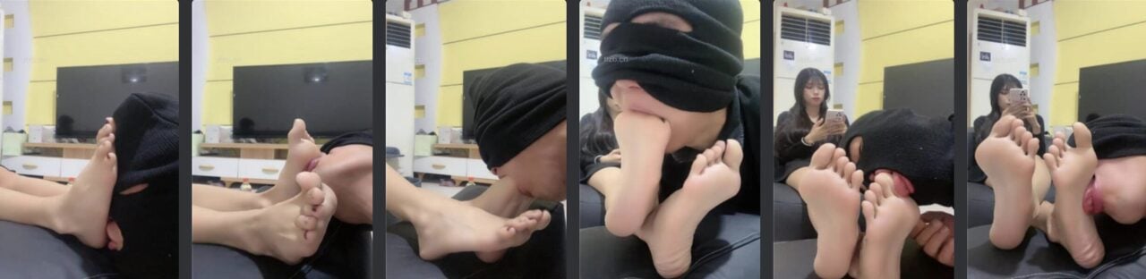 苏西 | 近距离原味裸足吮吸-视频截图