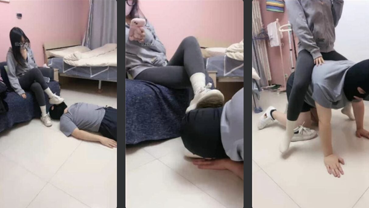 Jinju Xiaozhu | After a night run, she was trampled and beaten by white shoes and white socks