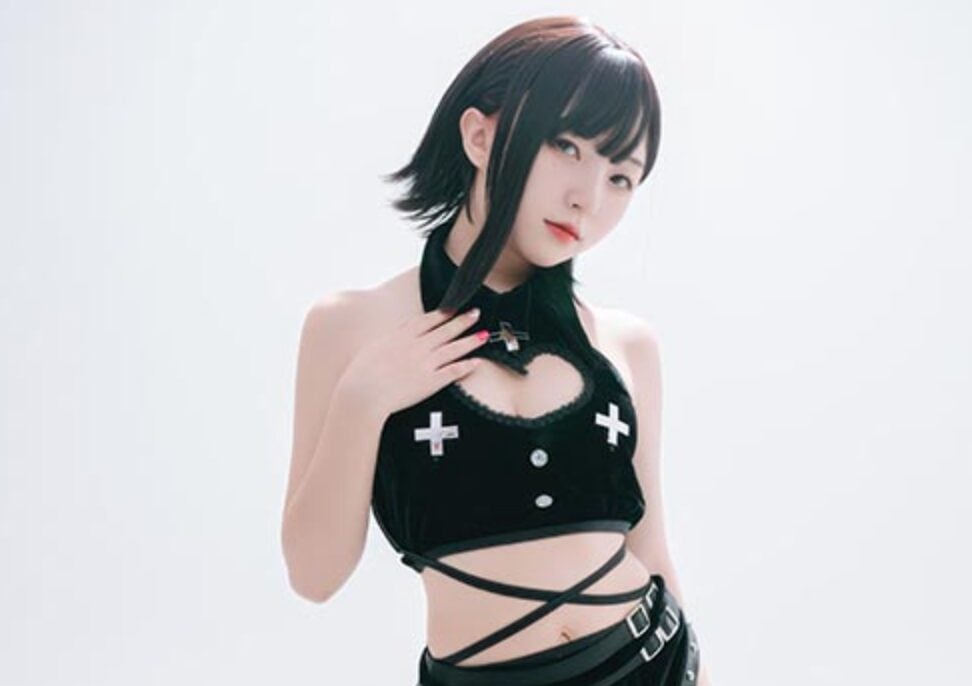 花铃 | 黑丝吊带袜修女