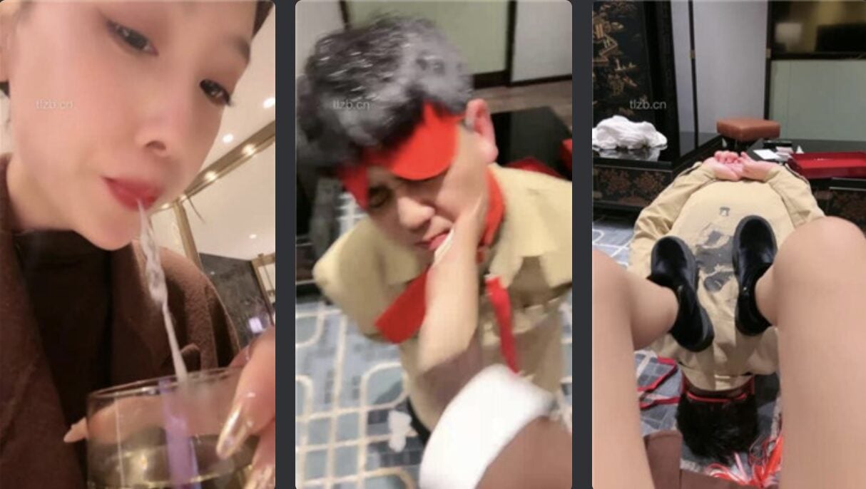 苏御大大 | 磕头求圣水/短靴碾压踩/耳光抽