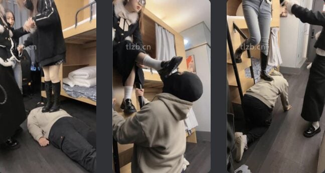 Big beauty | Girls' dormitory, many amateurs, trampling, drilling, riding
