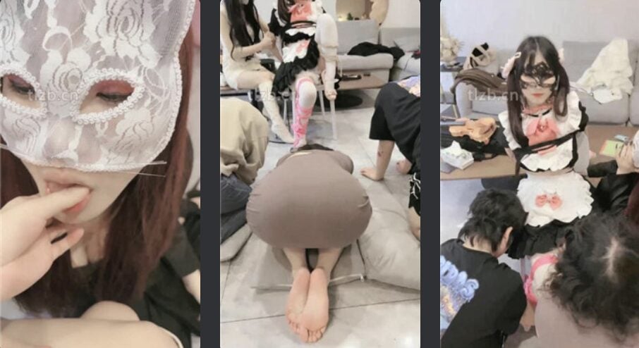 时安 | 劲爆1主VS5母畜群调/鞭打/物化坐垫/捆绑 完整版