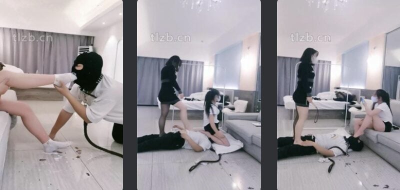 Linyi stepmother | Double S training: beating, trampling, riding, foot feeding, wax dripping, breast abuse
