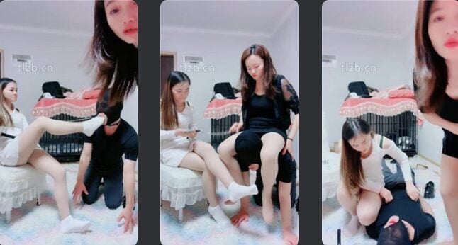 艾琳 | 姐妹花暴力虐打尾随色狼 双视角版