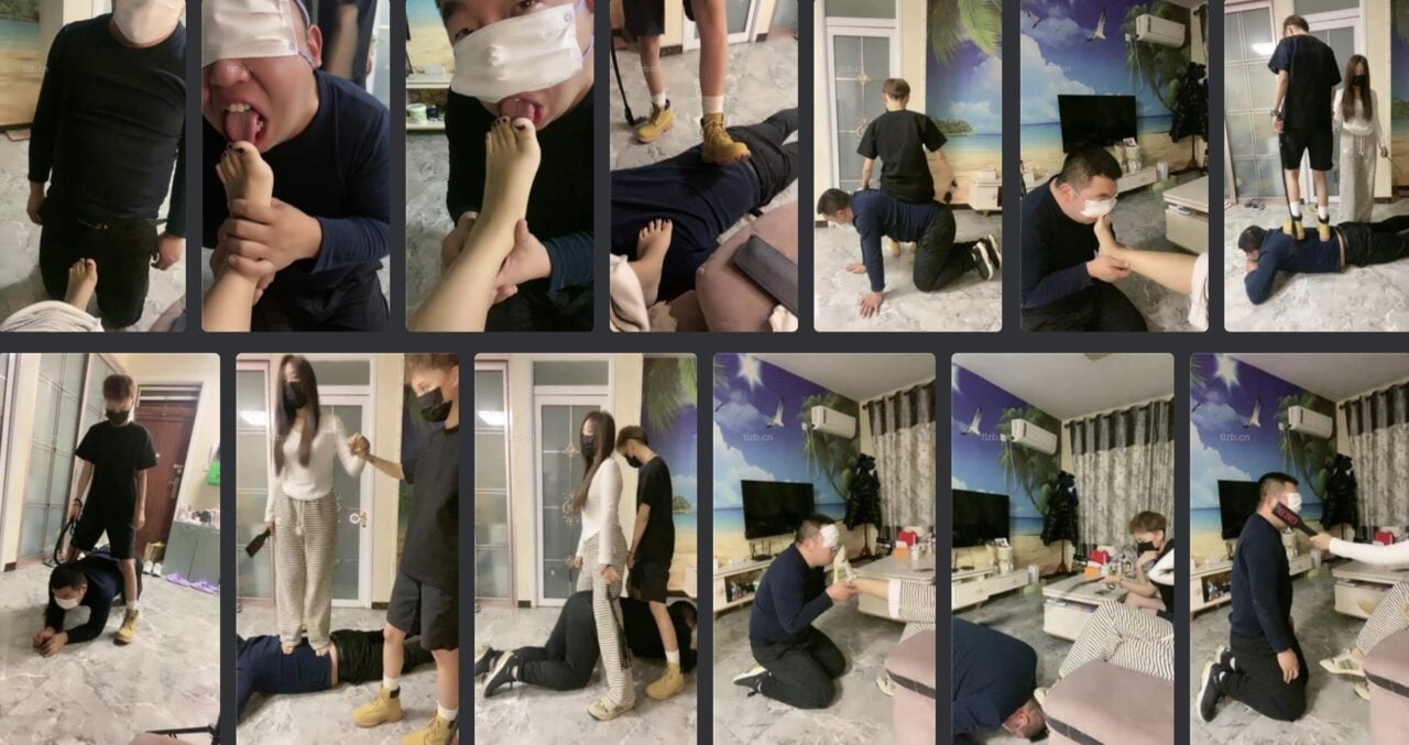 上官浅浅 | 双S调教之兄妹S玩猥琐继父 双视角版-视频截图
