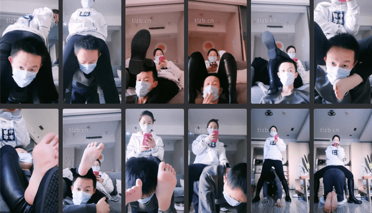 甜音 | 女S骑马调教之物化人体坐骑-视频截图