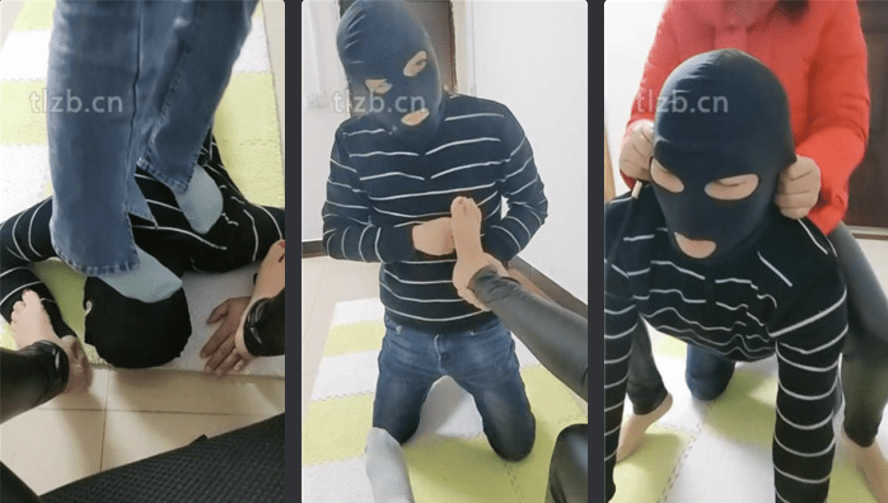 广东迪迪 | 双S调教之踩踏/丝袜棉袜恋足舔 双视角版