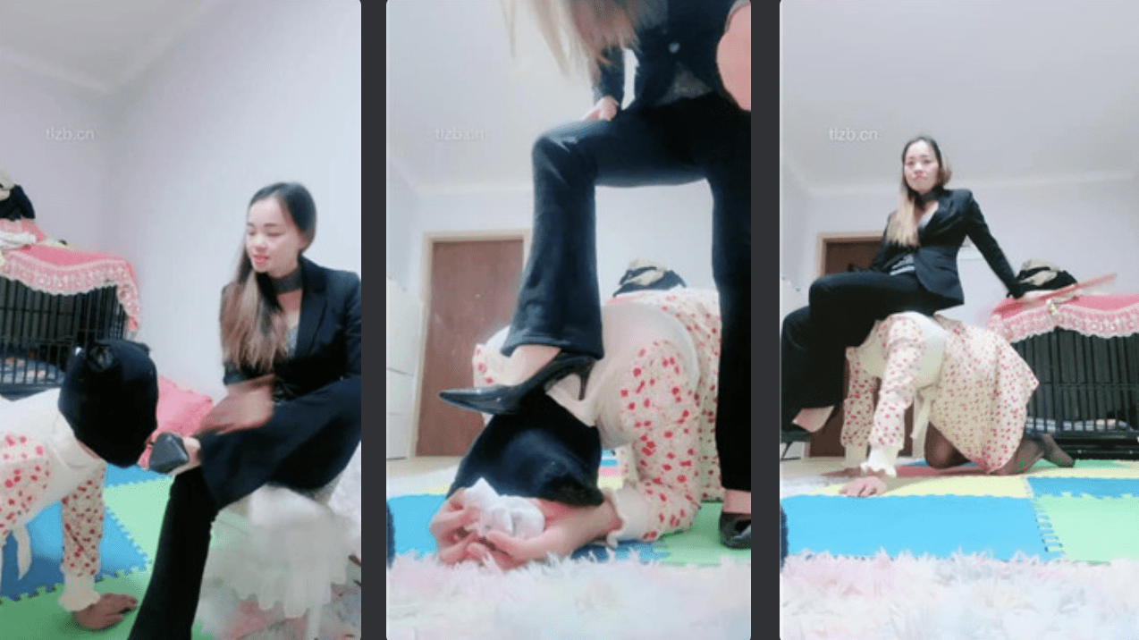 Irene | White-collar worker takes out her anger on her boss after get off work
