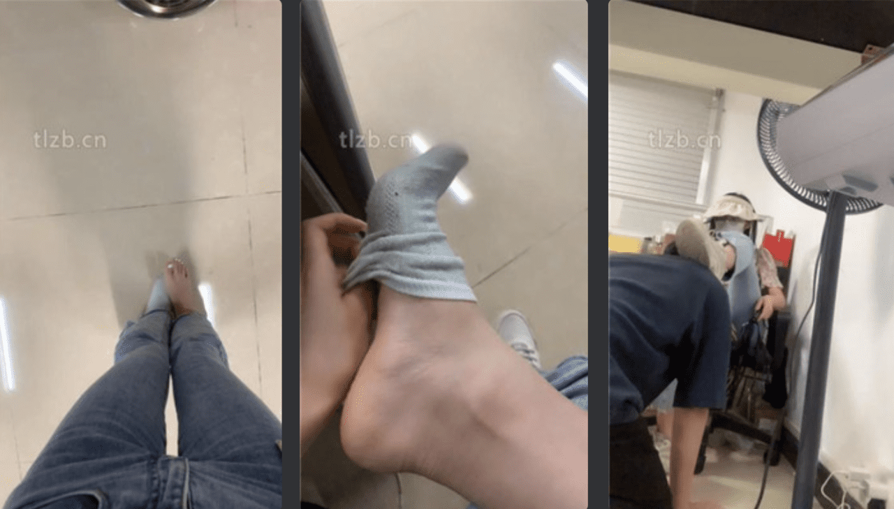 超级咚咚 |  办公室文员S白袜调教脏鞋臭袜辱