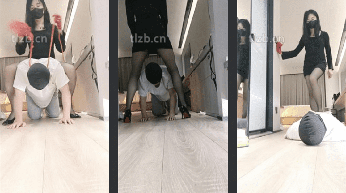 米小唐 | 骑马/高跟踩虐/钻胯爬行
