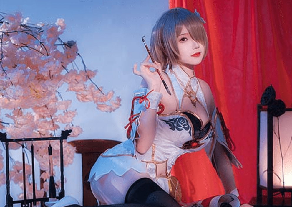 雪清アストラ | Honkai Impact 3 Rita コスプレ Huanxisha チャイナドレス
