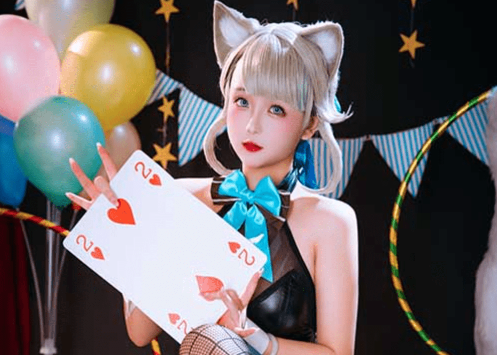 Hina Jiao | Genshin Impact Cosplay Stockings Photo of Linnet