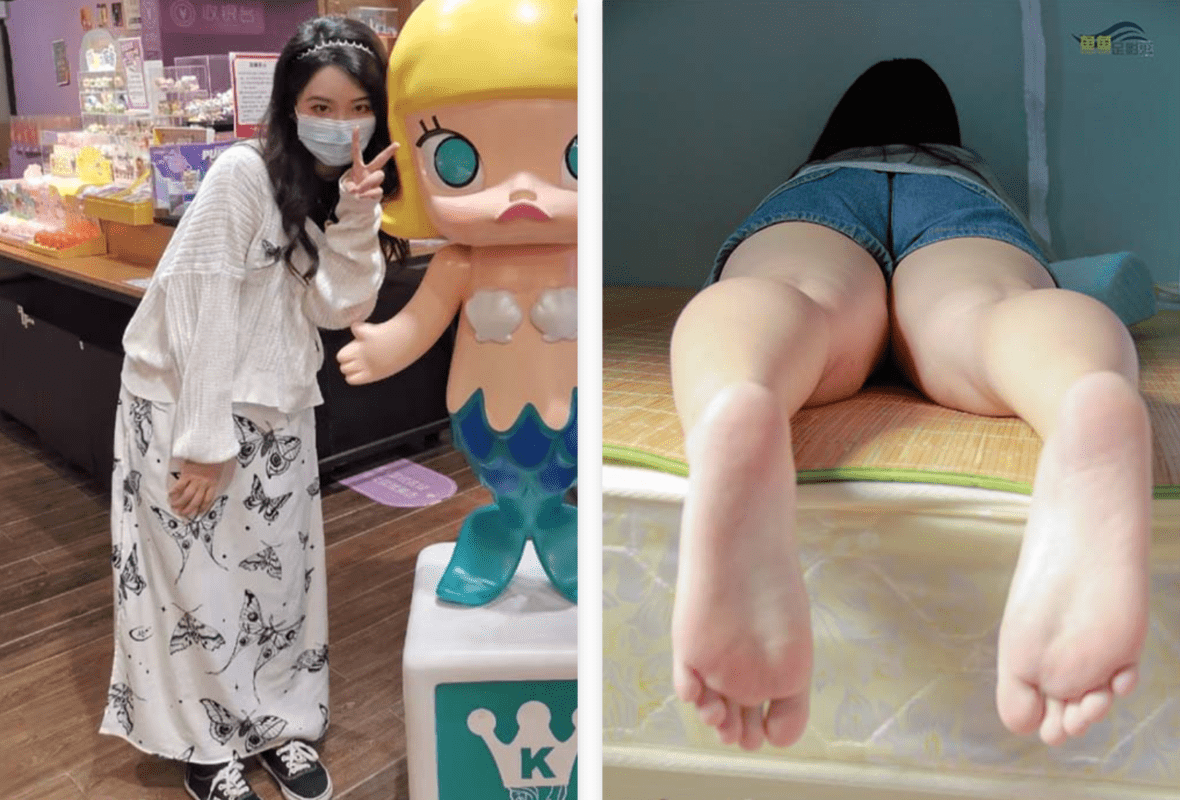 鱼鱼足影 第31期 | 梅梅的Vans帆布鞋棉袜脚底(带视频)-视频截图